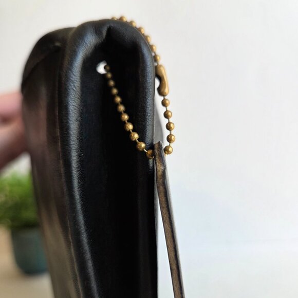 EUC NYC Vintage Coach Slim Clutch Large (#9555) in Black - Picture 10 of 10
